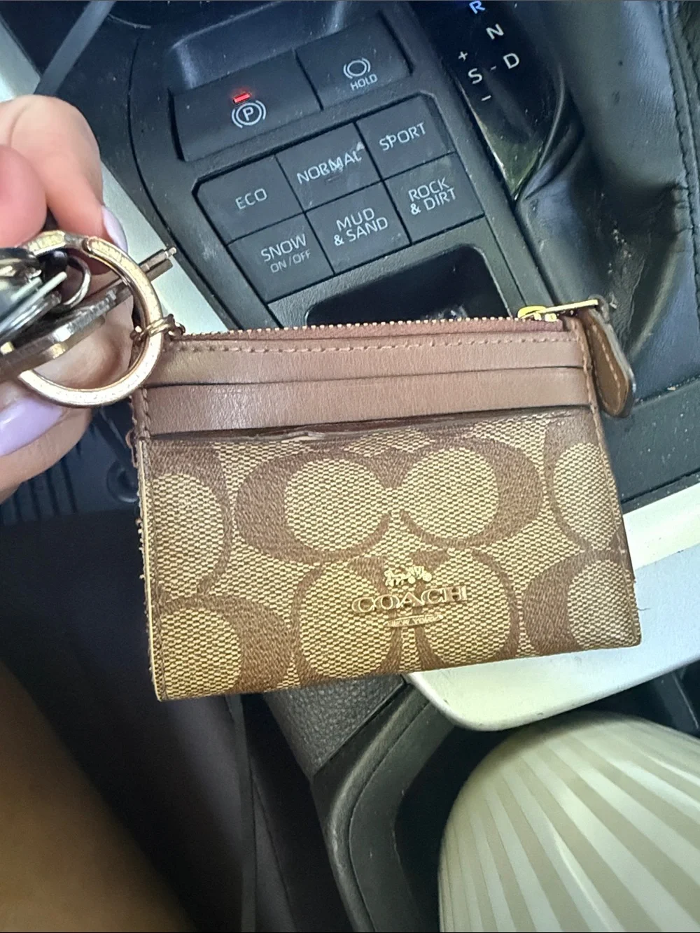 Coach compact card
